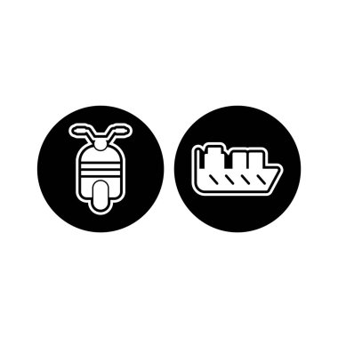 Kişisel ve ticari kullanım için simge taşıma...