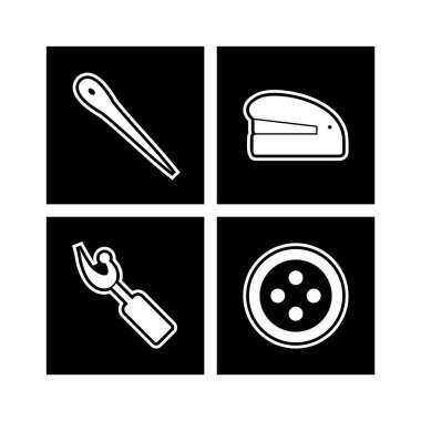 Kişisel ve Ticari Kullanım İçin Evrensel 4 Simge...