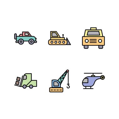 Kişisel ve ticari kullanım için simge taşıma...