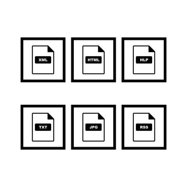 Kişisel ve Ticari Kullanım İçin 6 Dosya Biçimi Simgesi...