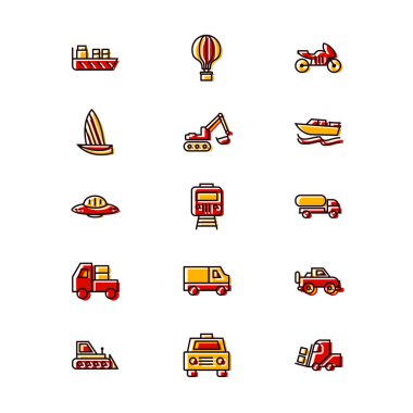 Kişisel ve ticari kullanım için simge taşıma...