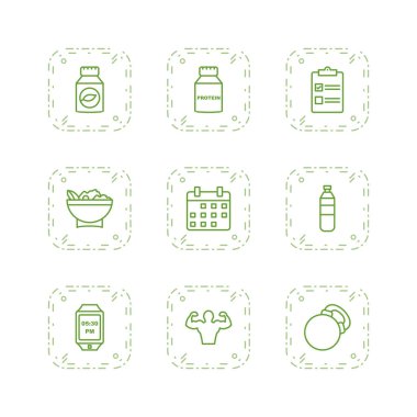 Kişisel ve Ticari Kullanım İçin 9 Simge Sağlık...