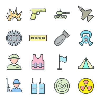 Kişisel ve Ticari Kullanım İçin 16 Askeri Simge...