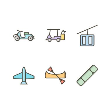 Kişisel ve ticari kullanım için simge taşıma...