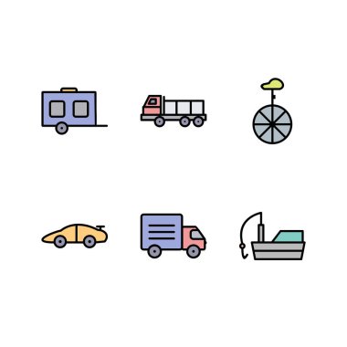 Kişisel ve ticari kullanım için simge taşıma...