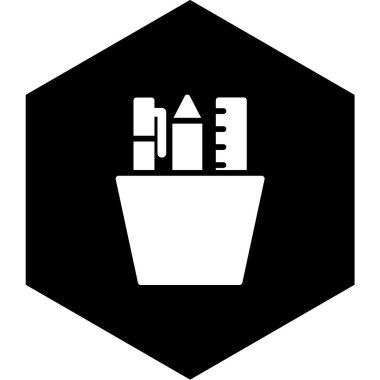 minimalist vektör illüstrasyonu, uygulama simgesi