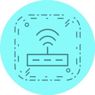 Modern eğitim ikonunun vektör illüstrasyonu