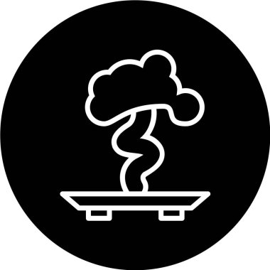 bitki ağ ikonu vektör illüstrasyonu 