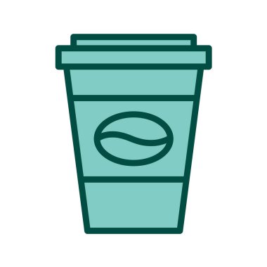  Gıda ve içecek Web ikonu vektör illüstrasyonu