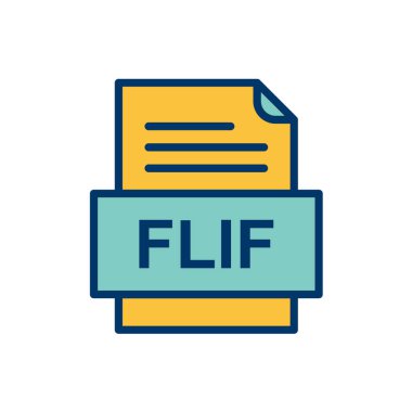 tipik dosya biçimi vektör illüstrasyonu 