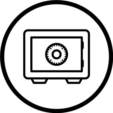 minimalist vektör illüstrasyonu, uygulama simgesi