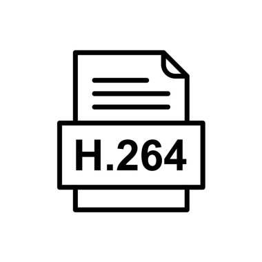 dosya biçimi simgesi, vektör illüstrasyonu