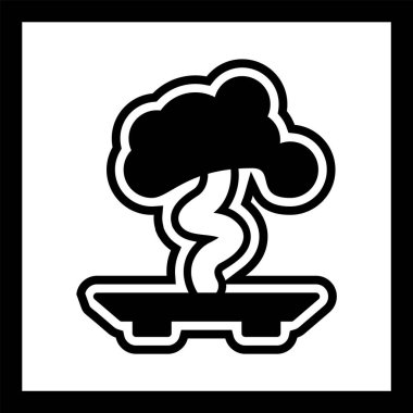 Bonsai Simgesi Moda Tarzı İzole Arkaplan