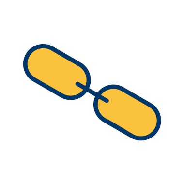 Multimedya düz simgesi beyaz arkaplanda izole edildi