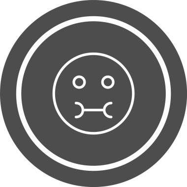 Hasta Emoji Simgesi Moda Tarzı İzole Arkaplan