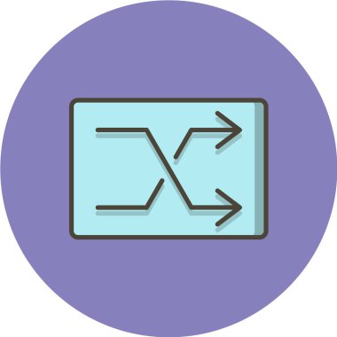 Seo simgesinin vektör illüstrasyonu