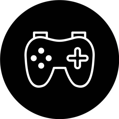 oyun denetleyici simgesi vektör çizimi