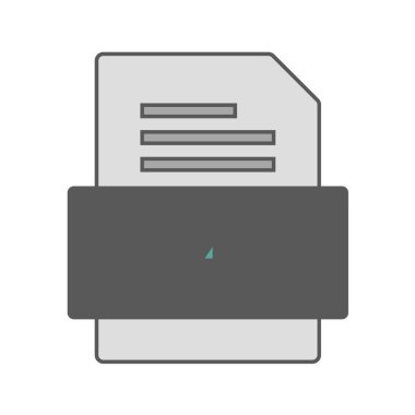 dosya biçimi vektör illüstrasyonuName