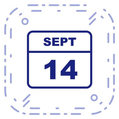 Takvim simgesinin vektör illüstrasyonu 