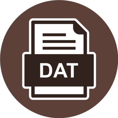 dosya biçimi web simgesi vektör illüstrasyonu 