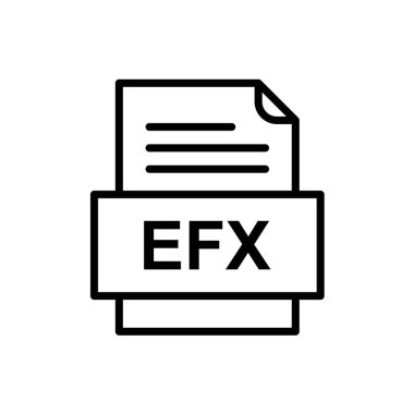 tipik dosya biçimi vektör illüstrasyonu 