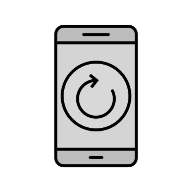  Mobil Uygulama Simgesini İzole Edilmiş Arkaplanda Sıfırla