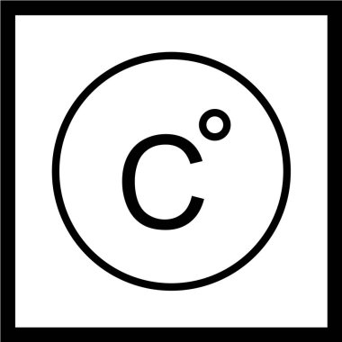 Yin yang işareti simgesi. vektör illüstrasyonu