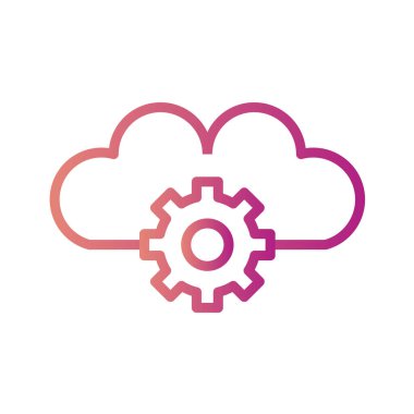 seo modern simgesinin vektör illüstrasyonu