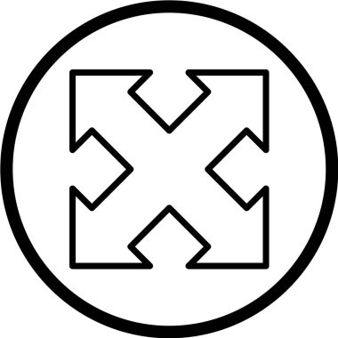 minimalist vektör illüstrasyonu, uygulama simgesi