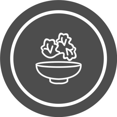 Gıda Web ikonu vektör illüstrasyonu 
