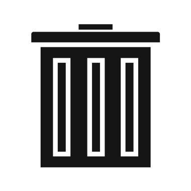 Çöp kutusu vektör illüstrasyonuName