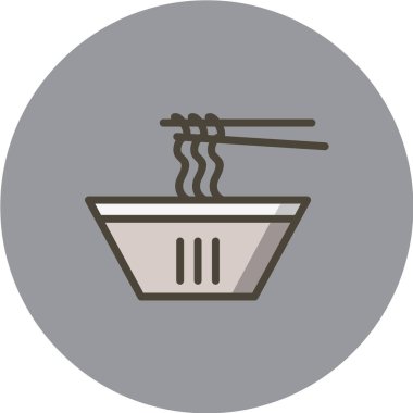  Gıda ve içecek Web ikonu vektör illüstrasyonu