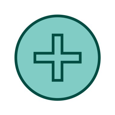 tıbbi simge vektör illüstrasyonu