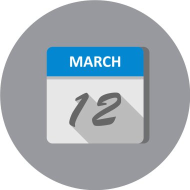 Beyaz arkaplanda Takvim İmza Simgesi, vektör illüstrasyonu