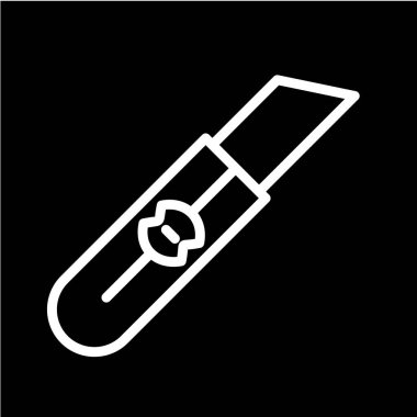 Bebek bıçağının vektör illüstrasyonu