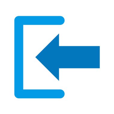 Multimedya düz simgesi beyaz arkaplanda izole edildi