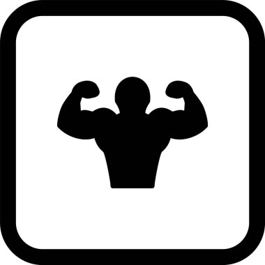 Moda Biçimli Gövde Simgesi İzole Arkaplan