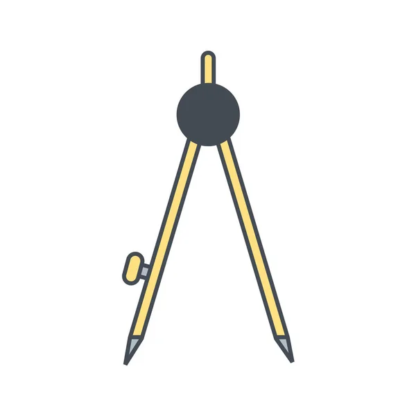 Kompasse Symbol Vektorillustration — Stockvektor