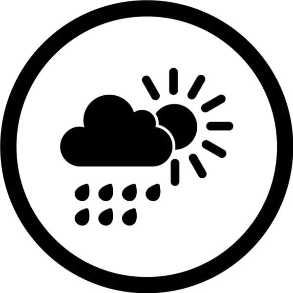 Wettervektorsymbol Illustration Isoliert Für Grafik Und Webdesign — Stockvektor