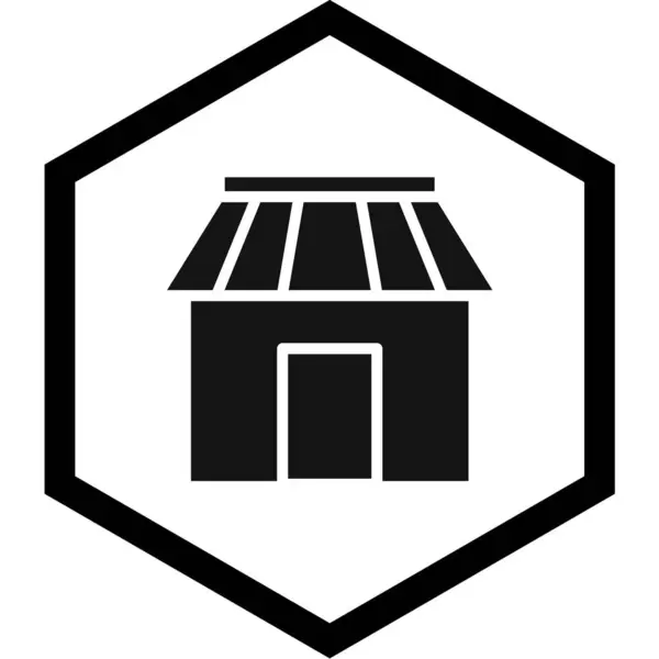 Shop Symbol Vektor Illustration — Stockvektor