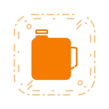 minimalist vektör illüstrasyonu, uygulama simgesi