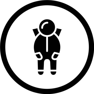 Bir hırsız simgesinin vektör çizimi