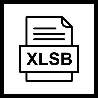 dosya biçimi simgesi, vektör illüstrasyonu