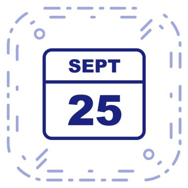 Takvim simgesinin vektör illüstrasyonu 