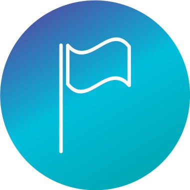 minimalist vektör illüstrasyonu, uygulama simgesi