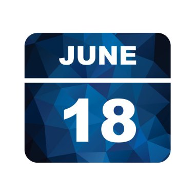 Takvim simgesi tasarımı, vektör illüstrasyonu