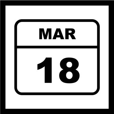 Beyaz arkaplanda Takvim İmza Simgesi, vektör illüstrasyonu