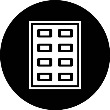 Gıda Web ikonu vektör illüstrasyonu 