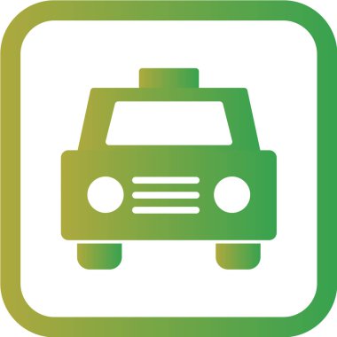 Araç ikonu. vektör illüstrasyonu