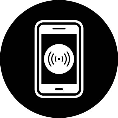 Hareketli Mobil Uygulama Simgesi Moda Biçimli İzole Arkaplan